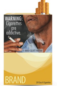 Cigarrette warnings