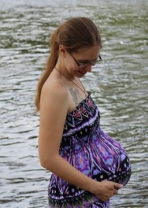 Crystal Kelley and...somebody's baby