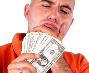 "Hmmmm...keep this money that isn't mine, or return it to the owner? What a knotty ethical puzzle!"