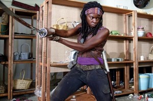 “Michonne, you’re gone..these are words that Rick choke upon, my Michonne…