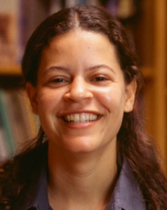 Why is this woman smiling?