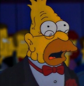 "Where was I? Oh, right...so what you were saying about client perjury reminds me of a trial in the Boer War...well, it wasn't a trial exactly; that was what Churchill's cousin called it---wait, not Churchill's cousin...the other guy, the one who was such a good canasta player. Nobody plays canasta any more..."