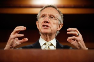 Harry Reid, embracing absurdity when it is politically expedient...