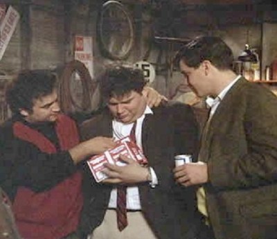 Left to right: Lance Armstrong's lawyers, the U.S. Postal Service, Lance.