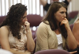 This is Kat and Krista. I mean, come on! Look at those two women, blatantly being a couple like this! How can any God loving, devout person, even one of their mother's tolerate conduct like this? I mean, just look at what they're doing!