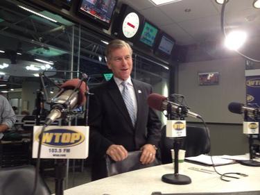 Why is this man smiling?