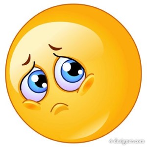 "No emoticons were upset in the writing of this post."