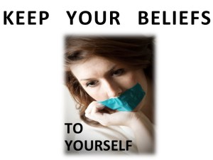 No, nobody's saying you can't advocate your beliefs, archaic and destructive though they may be. Just make sure they don't stop people from buying flowers and cakes like everyone else...