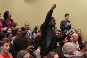 Free speech, Brown University style.