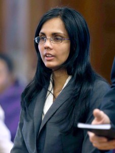 Funny---she doesn't LOOK evil.  