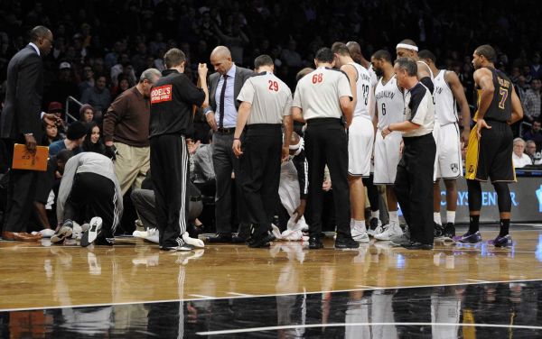 "Clean up on Court One!"