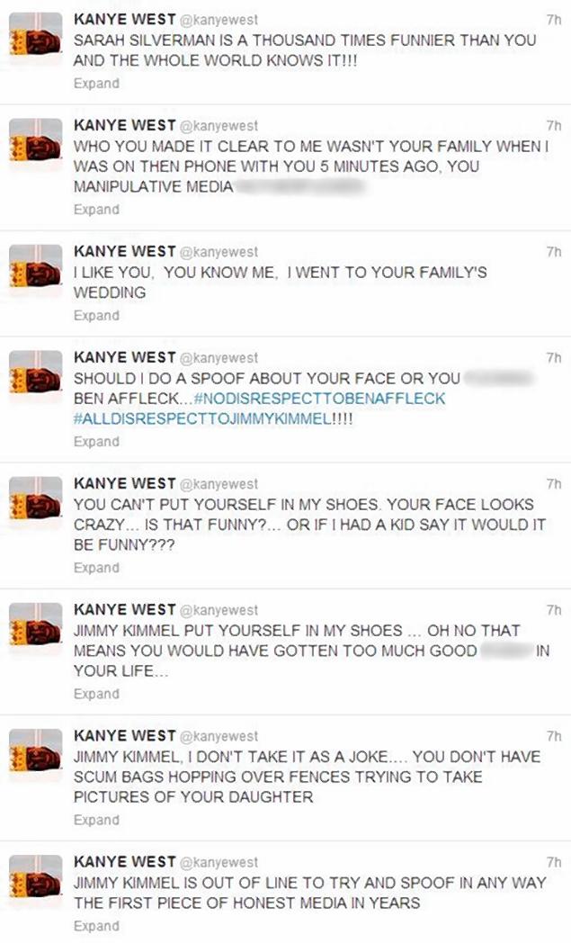 kanye West tweets