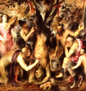  "The Flaying of Marsyas" by Titian
