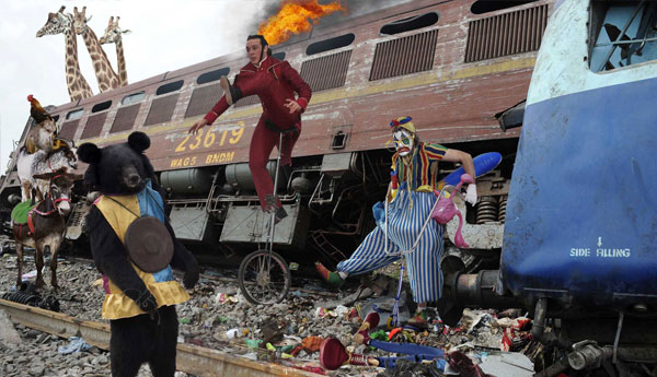 Circus Train wreck