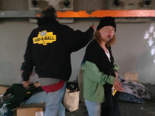 Homeless advertisng