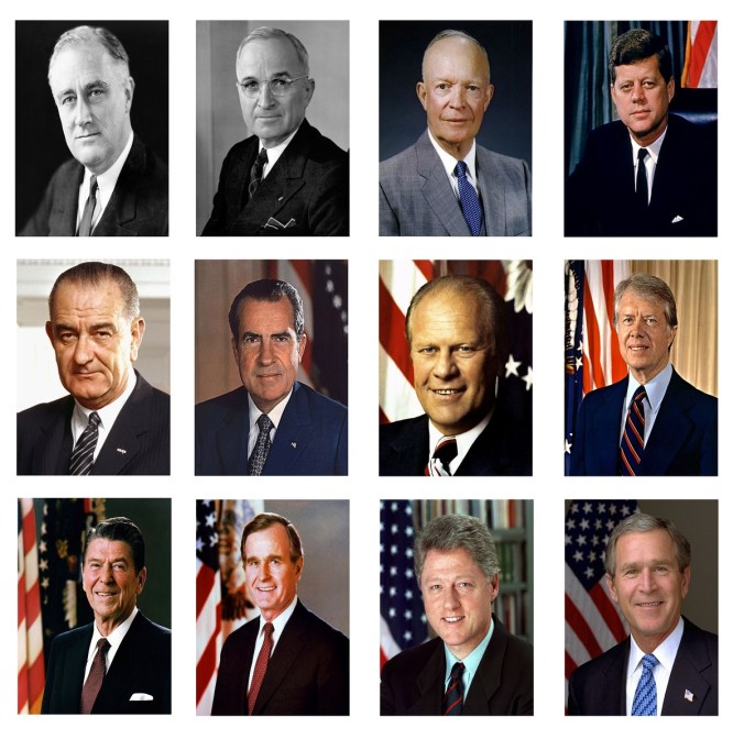 Presidents since WW II