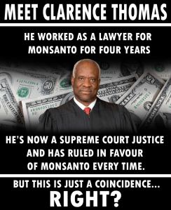It's a coincidence that Monsanto had the better legal argument each time, yes. Is that what you mean?