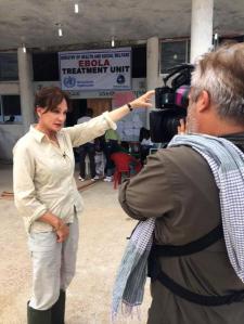 Snyderman in the process of being infected. Nah, just kidding. What are the odds? Go get your soup, Nancy!