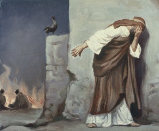 Did Allison hear the cock crow, I wonder? And is this why we call such conduct being "chicken"?