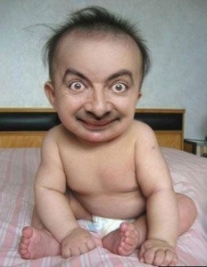 That's some ugly baby.