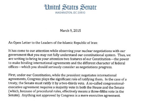 Letter to Iran
