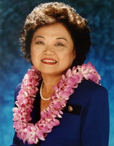 Patsy Mink, almost certainly one of the 100,000 most significant Americans in our history.