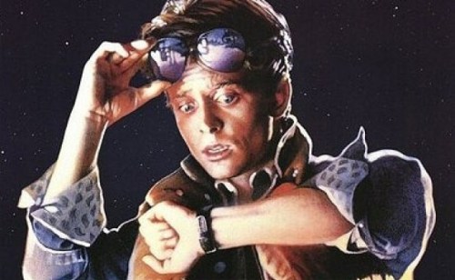 "Yikes! Doc says I have to go back to the Seventies and make sure Caitlyn Jenner wins the Ladies Decathlon!"