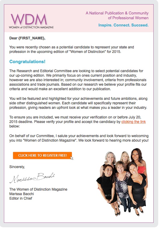 women of distinction