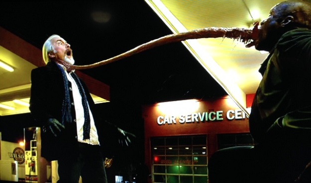 I'm just making an analogy here--I'm not saying those tentacle-shooting vamps in The Strain are Clinton supporters. That doesn't mean they aren't, though...