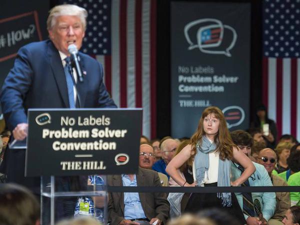 The plant, overacting...