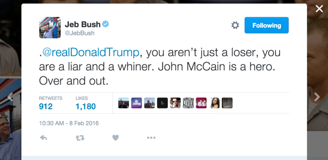 Jeb Tweet