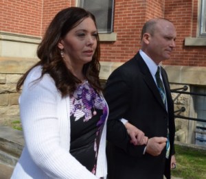 The fake lawyer with her husband, if it really IS her husband....