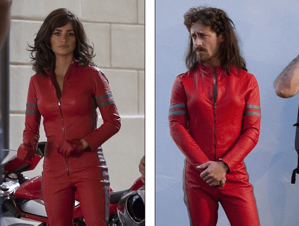 Penelope Cruz and her stunt double. Works for me!