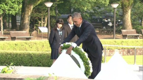 Obama at hiroshima