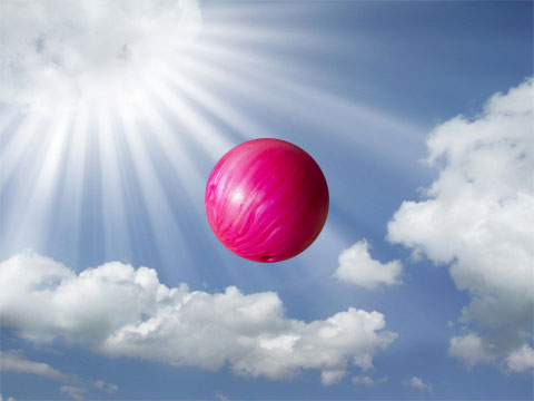 falling bowling ball