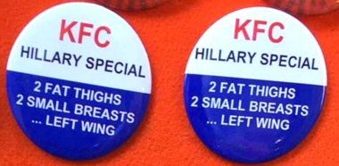 anti-hillary buttons