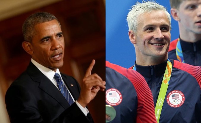 U.S. President Barack Obama answers a question as he and Singapore's Prime Minister Lee Hsien Loong hold a joint news conference at the White House in Washington, U.S. August 2, 2016. REUTERS/Jonathan Ernst