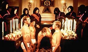 "Wait, I didn't hear you say, 'Thank-you, sir, may I have another!"