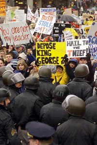 Boy, can you believe Donald Trump suggesting that a Presidential election can be stolen? This guy is a monster!