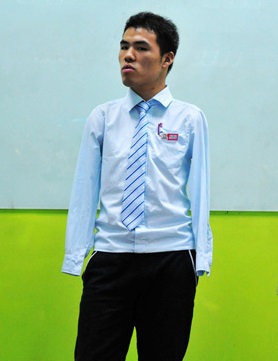 Don't be afraid of Wu, you banks! He's completely armless!.