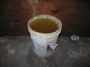 A toilet at Patrick Henry High....