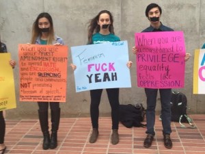 A Milo protest at UCLA followed by a bomb threat that shut down his speaking appearance.  You'd think they'd want him to have a book published so they could burn it...