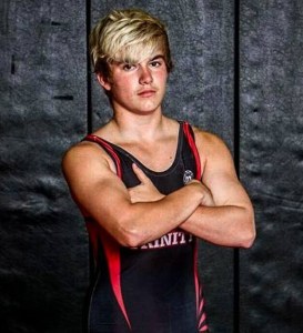 The girls wrestling champion, Matt Beggs.