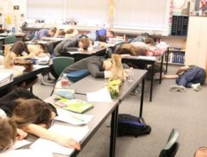 Simulation of a typical ethics training session...