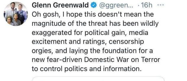 Greenwald tweet