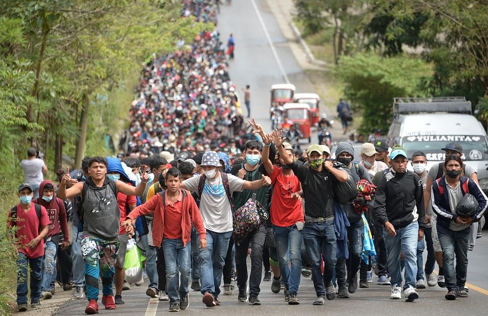 Honduras caravan