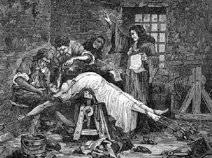 Torture of Brinvilliers, 17th Century