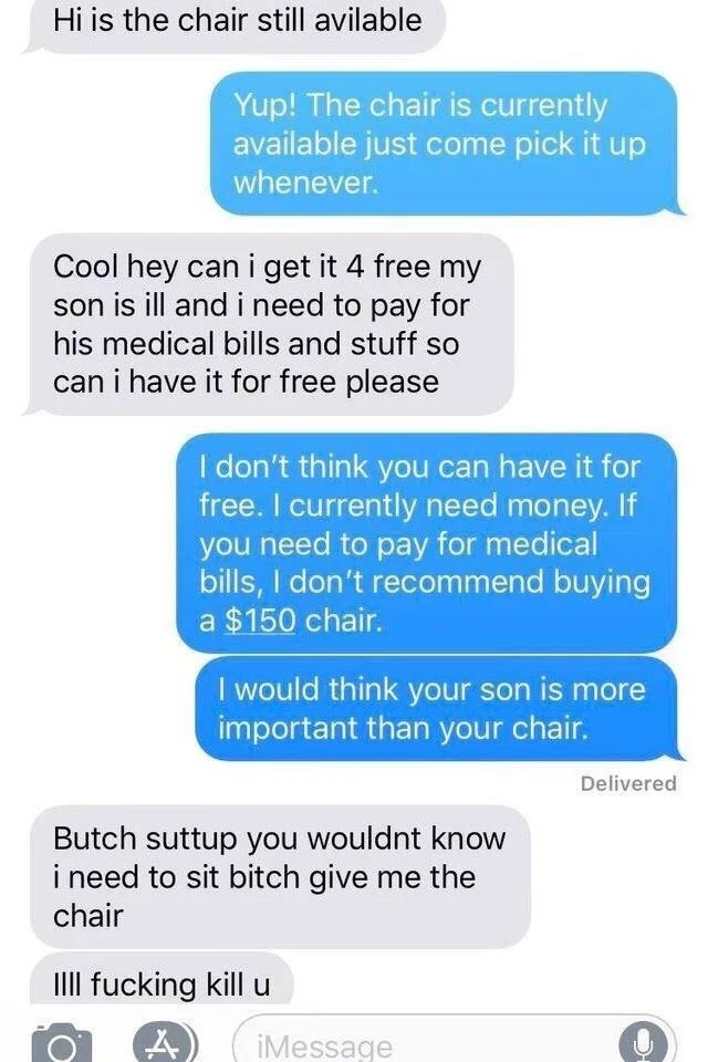 Chair exchange