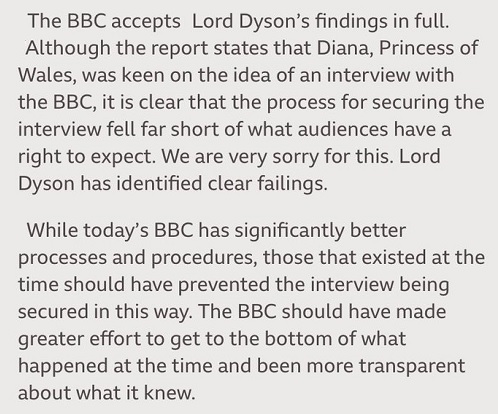 BBC apology