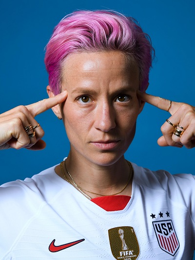 megan rapinoe portrait